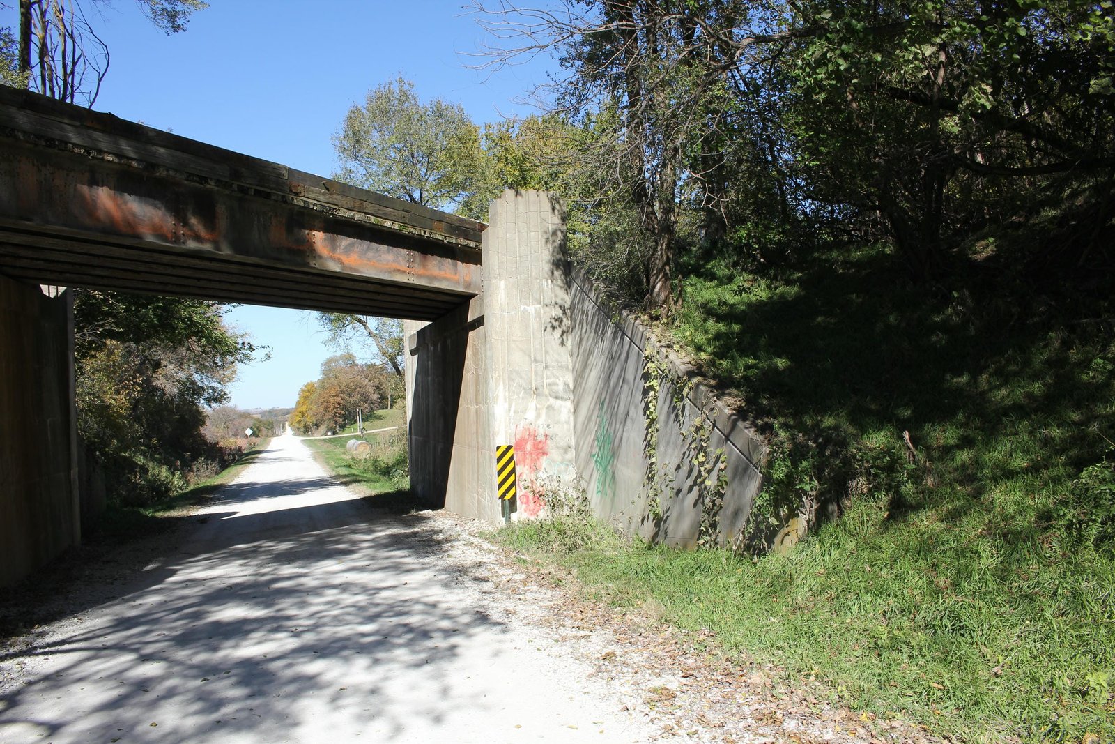 East abutment